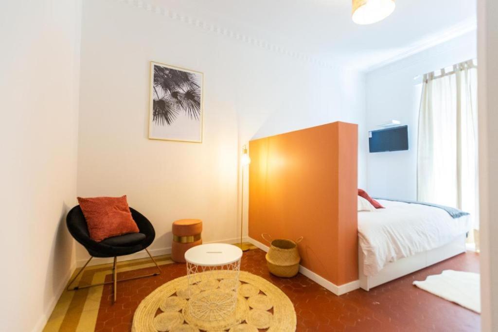 3 Min A Pied De La Gare St Charles - 3 Chambres Avec Clim, Sdb Et Tv 马赛 外观 照片