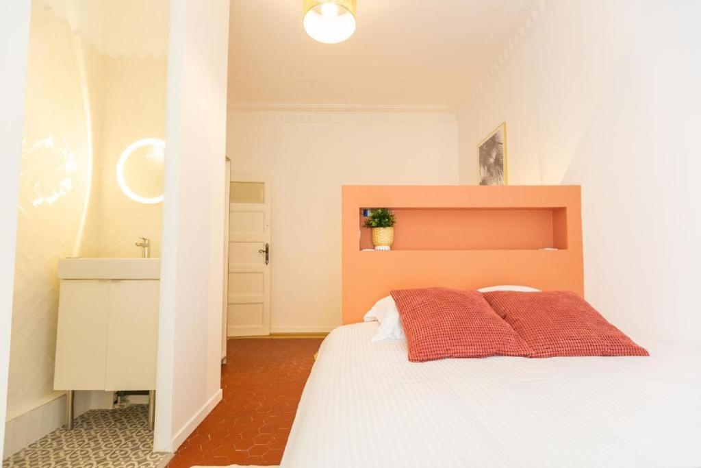 3 Min A Pied De La Gare St Charles - 3 Chambres Avec Clim, Sdb Et Tv 马赛 外观 照片